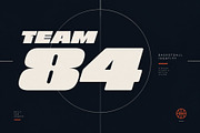 Flexion - Sport Typeface, a Sans Serif Font by HipFonts (Thumbnail 6 of 12)