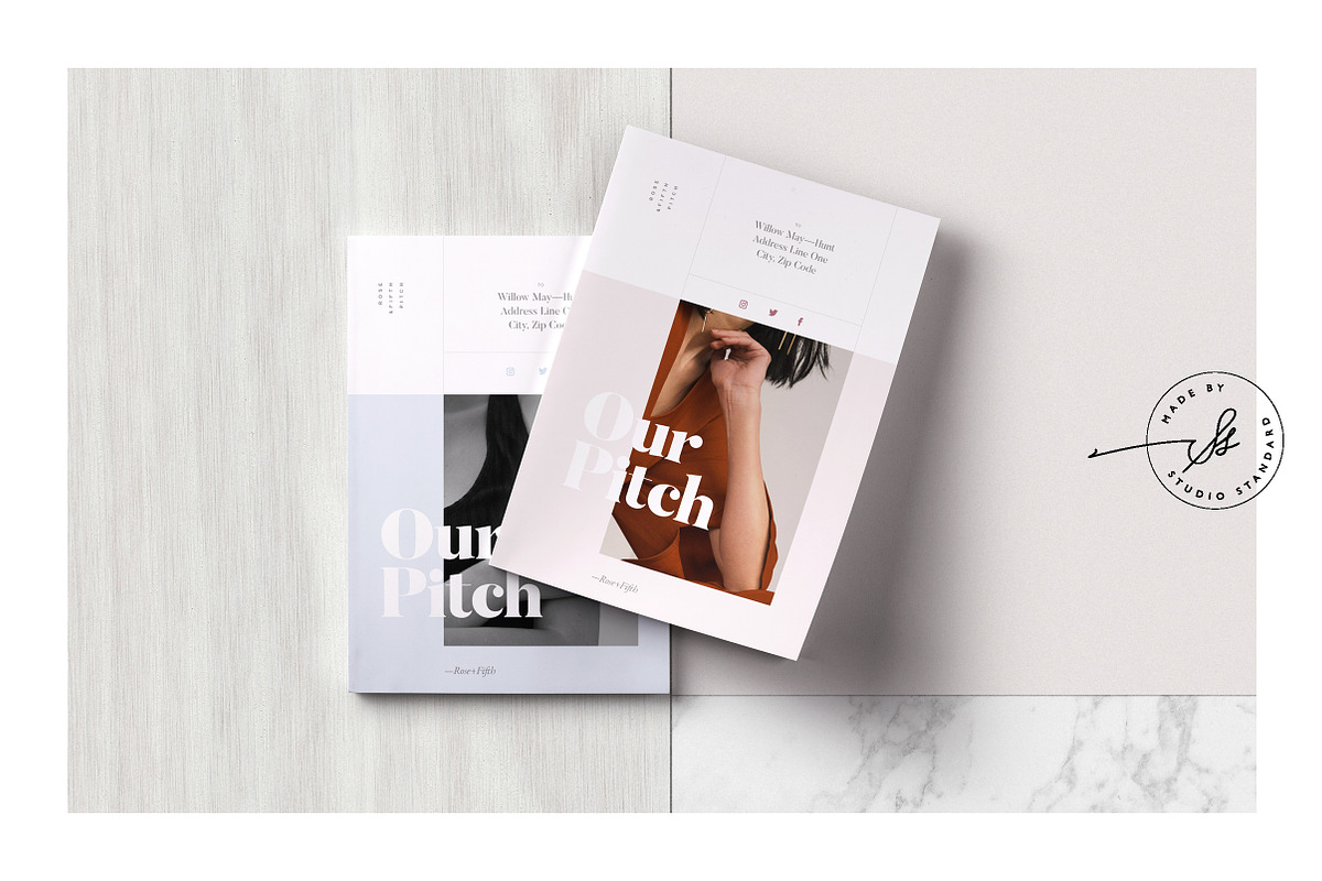 ROSE — Creative Pitch, a Brochure Template by Studio Standard (Photo 4 of 12)