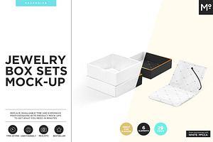 Jewelry Box Sets Mock-up