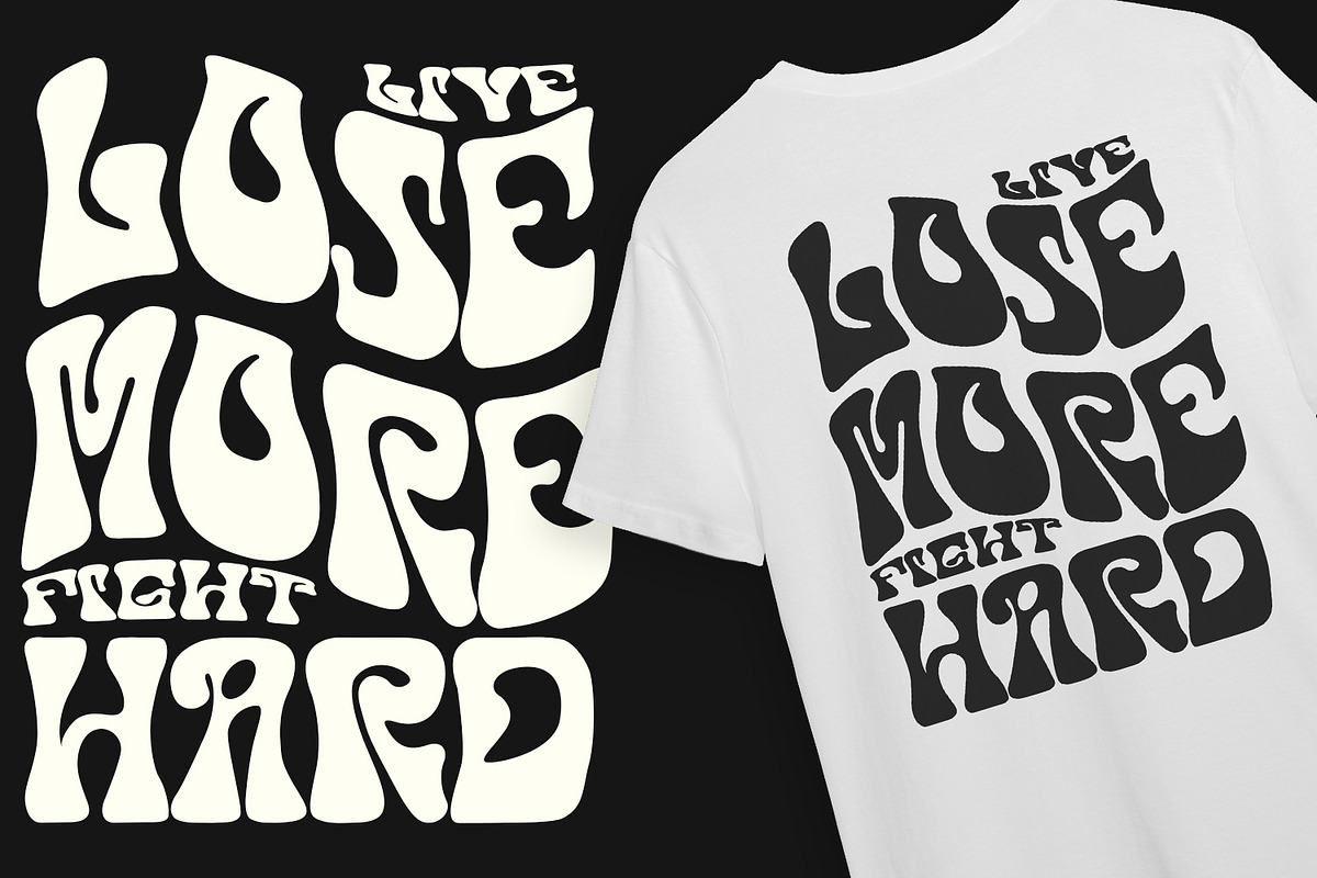 Cassiopea - Psychedelic typeface, a Font by HeyFonts (Photo 9 of 12)