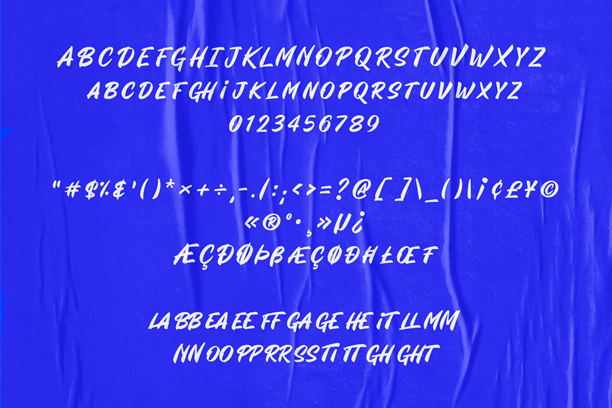 Blah! | SUMMER SALE - 60% OFF!, a Handwritten Font by StereoType (Photo 8 of 8)