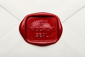 Wax Seal Mockup, a Product Mockup by Design Squad