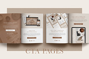 Ebook+Workbook Template Bundle CANVA, a Magazine Template by Studio Loire (Thumbnail 33 of 40)