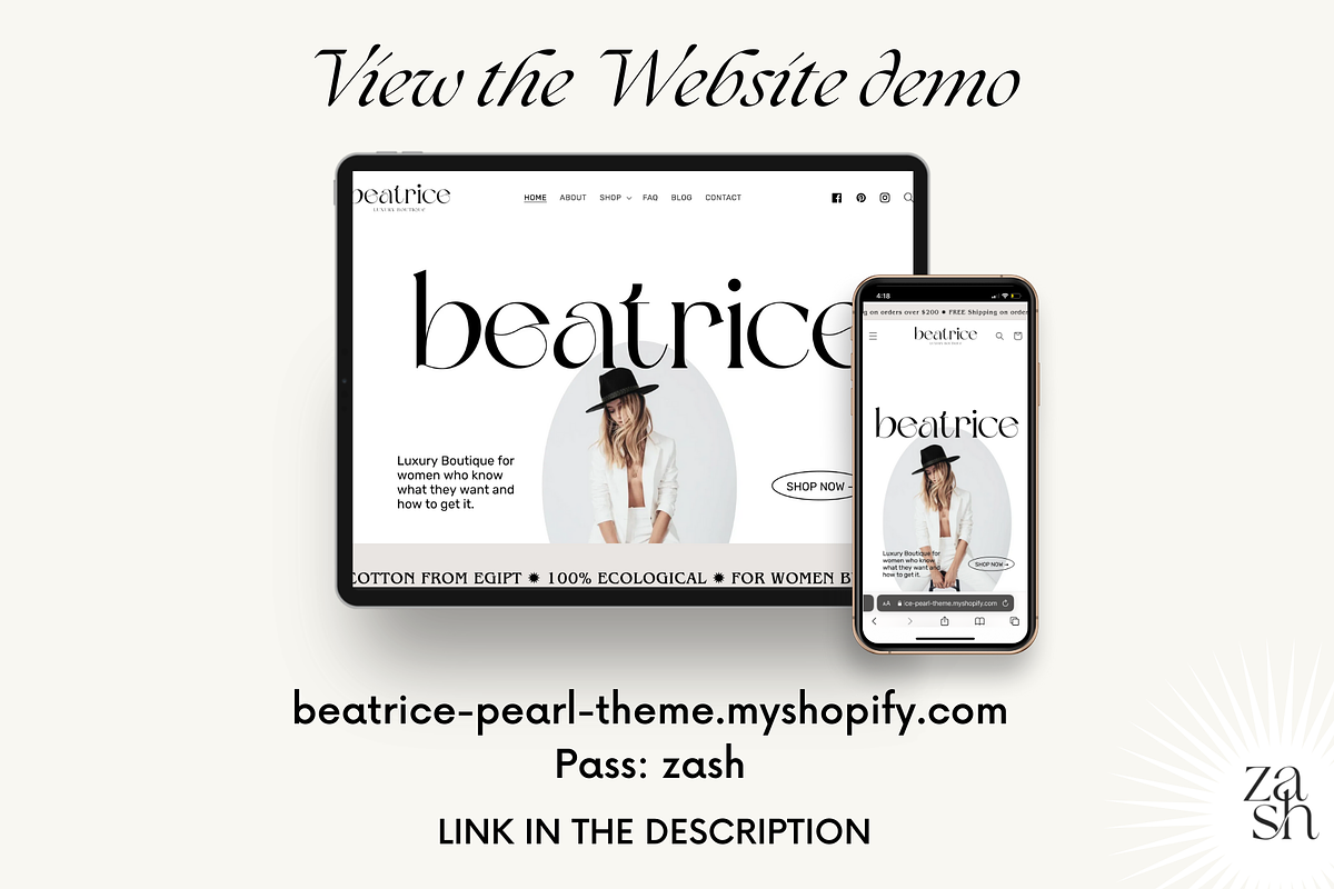 Beatrice - Luxury Shopify Theme, a Shopify Template by Studio Zash (Photo 11 of 13)