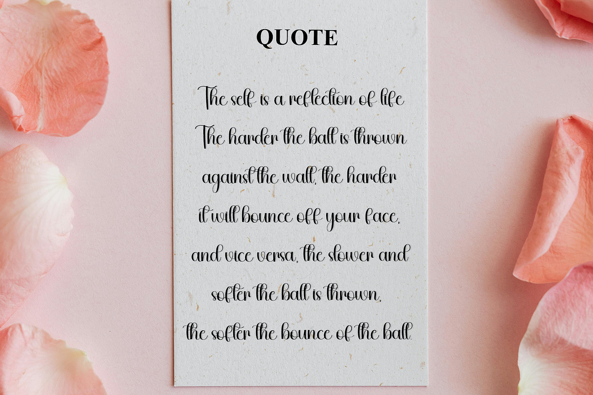 Cherrybell, a Handwritten Font by FreshTypeINK (Photo 5 of 8)