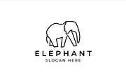 Elephant Logo Minimal Design, a Branding & Logo Template by M9 Design (Thumbnail 3 of 6)