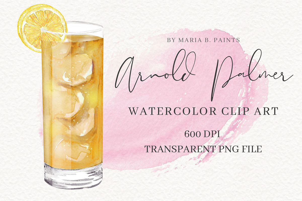 Watercolor Cocktail Illustration Set, an Illustration by Maria B. Paints (Photo 6 of 33)