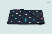 Fleece Blanket Mockup Set, a Product Mockup by creatsy4 (Thumbnail 4 of 8)