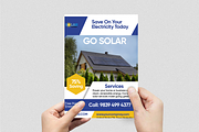 Creative Go Solar Flyer Design, a Flyer Template by Soulfuldesignstudio (Thumbnail 4 of 4)
