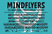 Mindflyers Font, a Sans Serif Font by The Branded Quotes (Thumbnail 4 of 6)