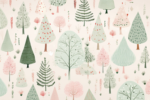 Winter Christmas Pattern