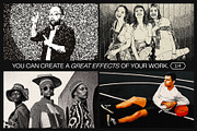 12 Photo Effect Templates, a Layer Style Add-On by iDoodle Studio (Thumbnail 3 of 6)