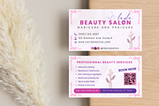 Beauty Salon Business Card Template, a Business Card Template by Elegant_Studio44 (Thumbnail 2 of 4)