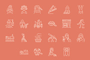 Beauty Icon Art Set, an Outline Icon by Prosymbols (Thumbnail 8 of 8)