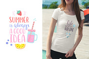 Summer Vibes Design Pack, a Decorative Illustration by Yuzach (Thumbnail 8 of 13)