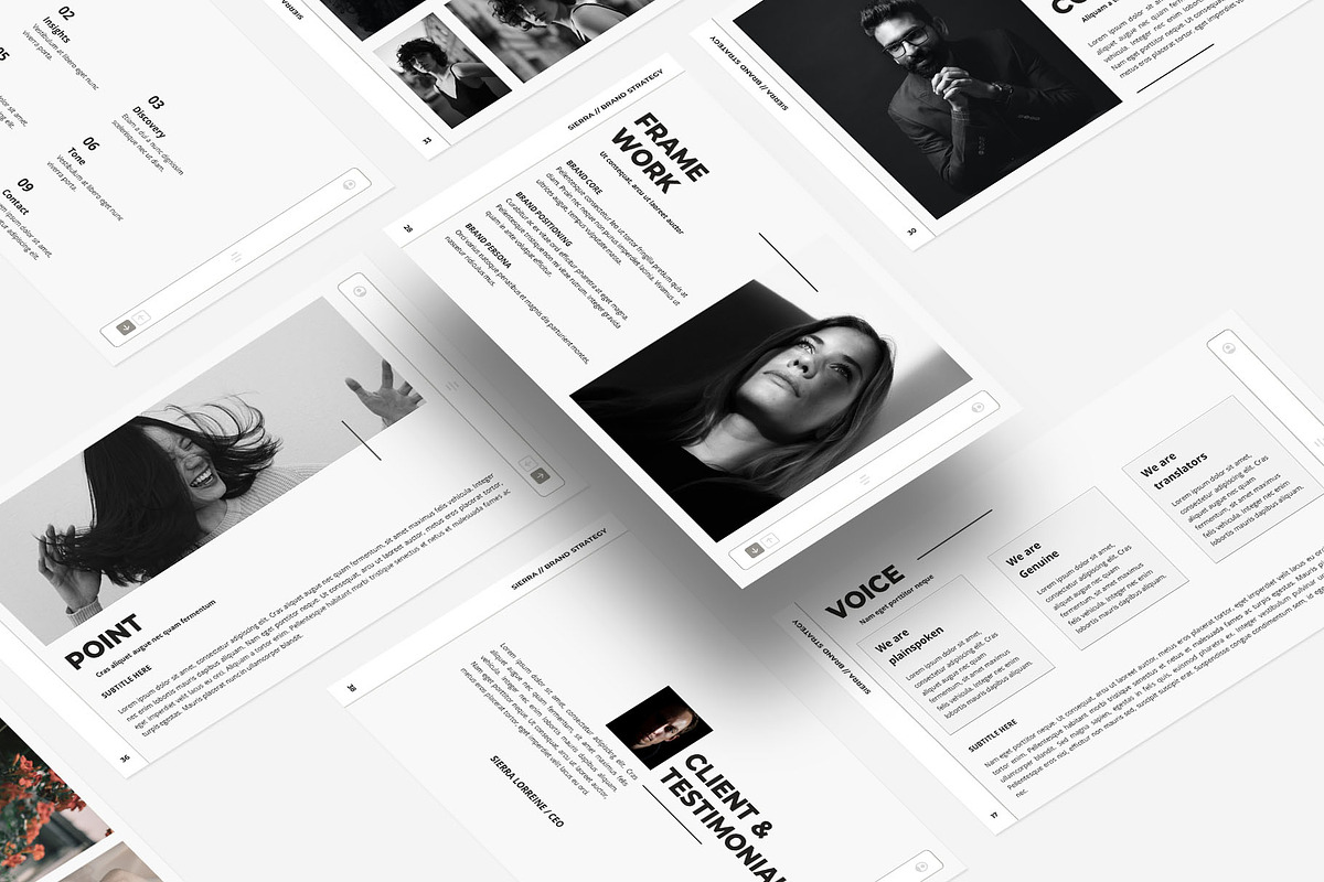 Brand Strategy PowerPoint Template, a Presentation Template by Gaize (Photo 9 of 9)