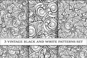 Vintage black and white patterns min, a Pattern Graphic by Graphic Magic (Thumbnail 1 of 2)
