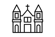 Catholic Line Icon, an Icon by Pexelpy (Thumbnail 1 of 2)