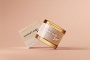 Amber Glass Candle Mockups, a Packaging Mockup by pmvch (Thumbnail 13 of 26)