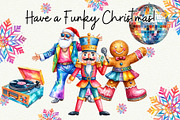 Groovy Disco Christmas, a Seasonal Illustration by Anna Design Studio (Thumbnail 12 of 12)