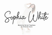 Sophia White, a Script Font by Rotterlab Studio (Thumbnail 1 of 10)