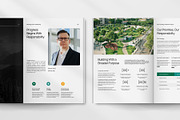 Sustainability Annual Report, a Brochure Template by trabaskriya (Thumbnail 4 of 6)