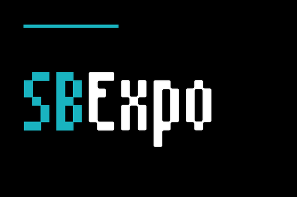 Expo - Pixel Font preview 8