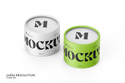 Cylindrical Paper Tube Mockup, a Packaging Mockup by Ram Studio LLC (Thumbnail 5 of 13)