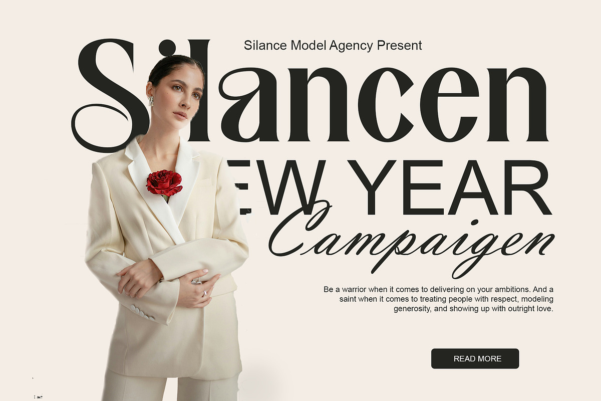 Ginako Ligature Serif Typeface, a Serif Font by yaqublekker (Photo 3 of 10)