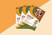 Cooking Class Flyer Template, a Flyer Template by retrographix (Thumbnail 4 of 5)