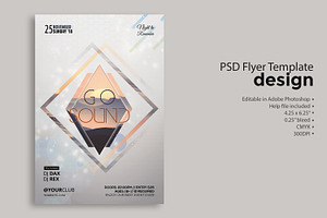 Go Sound PSD Flyer Template