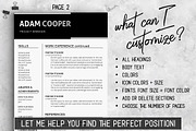 Business Resume Template MS Word, a Resume Template by LevelUpResume (Thumbnail 4 of 5)