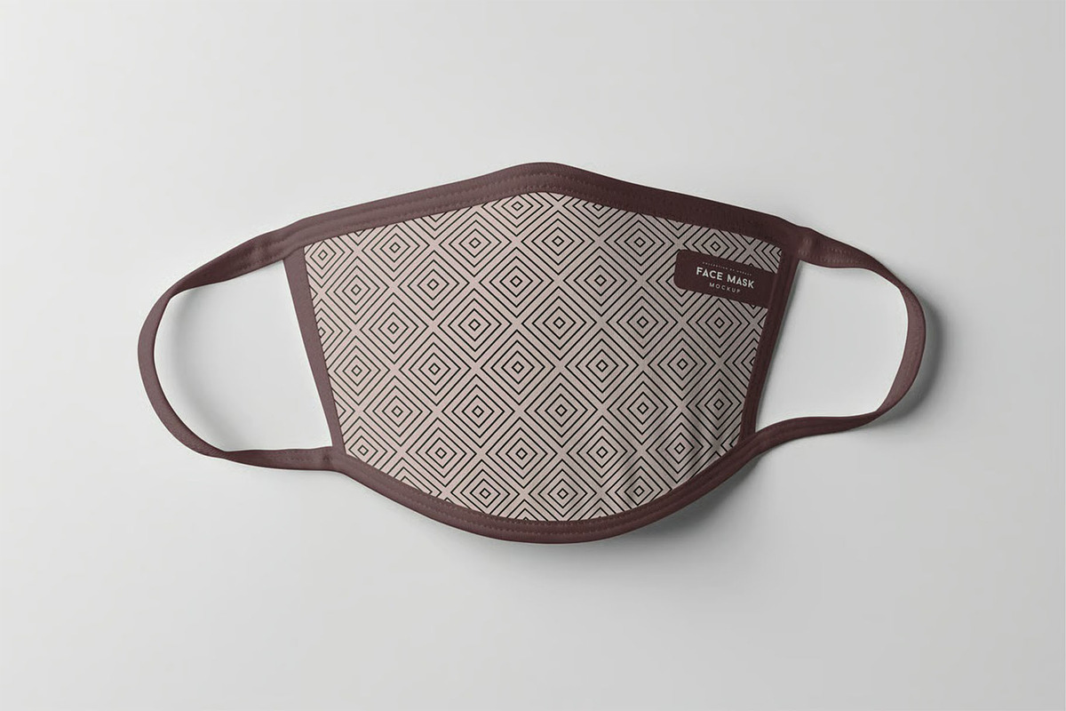 Face Mask Mock-up, a Mask Mockup by zippypixelstudio (Photo 2 of 16)