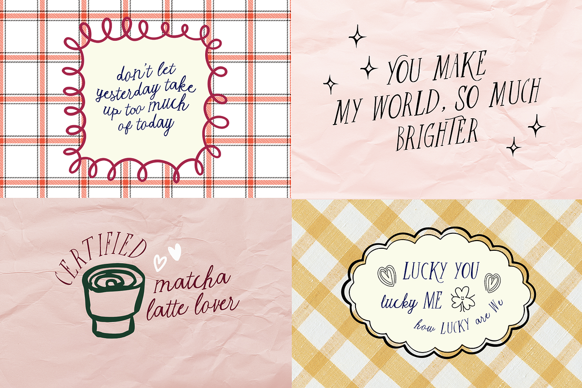 The Kind Hearts - Handwritten Font, a Handwritten Font by Typetemp Studio (Photo 4 of 15)
