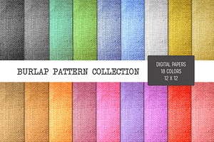 Burlap Pattern Collection