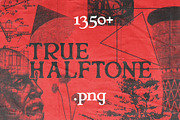 1350+ True Halftone Collection, an Object Graphic by bbymedia.store (Thumbnail 1 of 18)