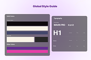 Tressify-Hair Salon Hero Section, an UI Kit Template by nwdigitalstore (Thumbnail 2 of 3)