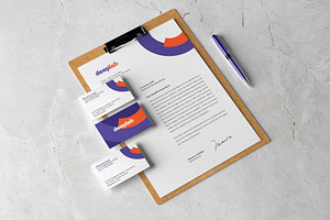 Clipboard Branding Mockup Set