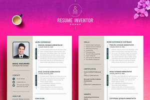 Database Administrator CV Template