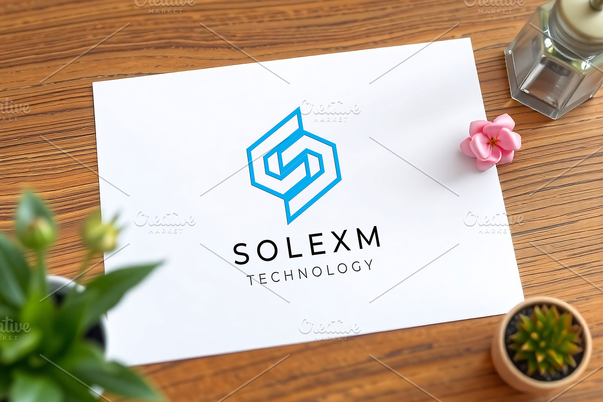 Modern S letter Logo Fully editable preview 5