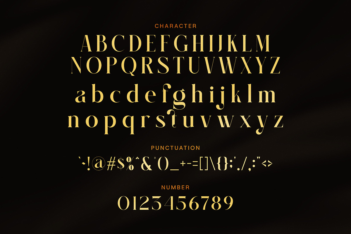 Gafilen Elegant Serif Font, a Serif Font by Graphicxell (Photo 7 of 8)