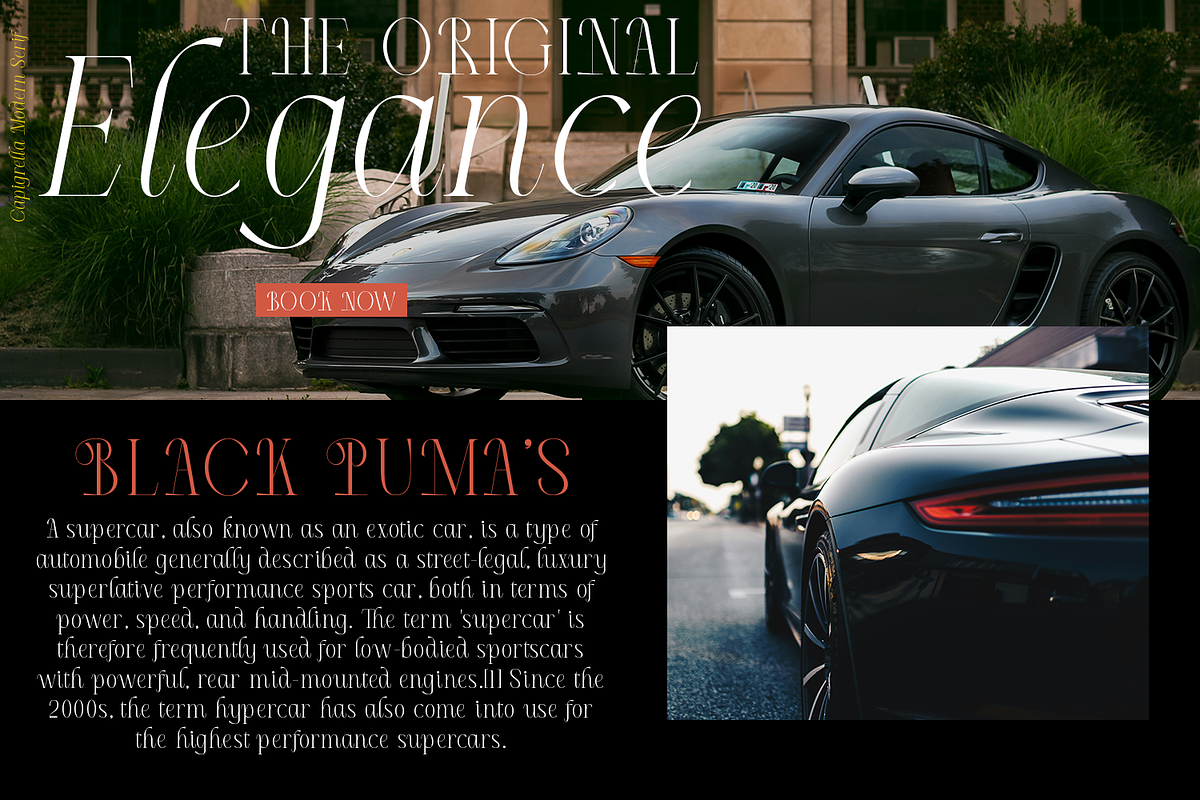 Capigrella Font, a Serif Font by TypeClassHeroes (Photo 6 of 15)