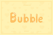 Bubble Cheerful Display Font, a Symbol Font by infernostudio3 (Thumbnail 1 of 10)
