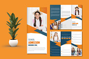 School Admission Tri-Fold Brochure, a Brochure Template by taieefbakshi (Thumbnail 1 of 3)