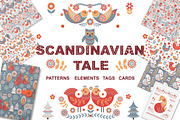 Scandinavian Tale, a Decorative Illustration by Irina Skaska (Thumbnail 1 of 12)