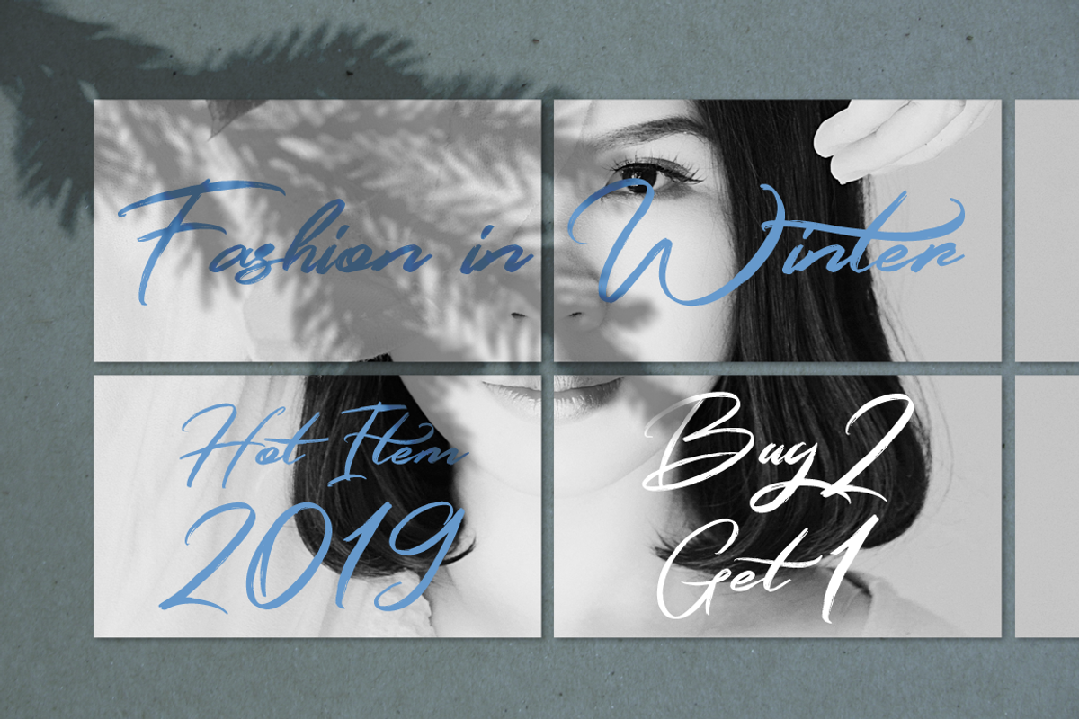 Simpletune - Handwritten Script Font preview 7
