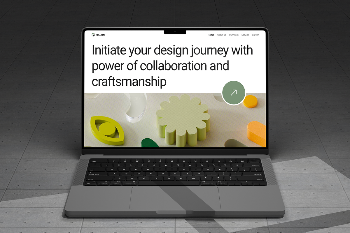 Mason - Company Website UI KIT App, an UI Kit Template by Odama (Photo 5 of 6)