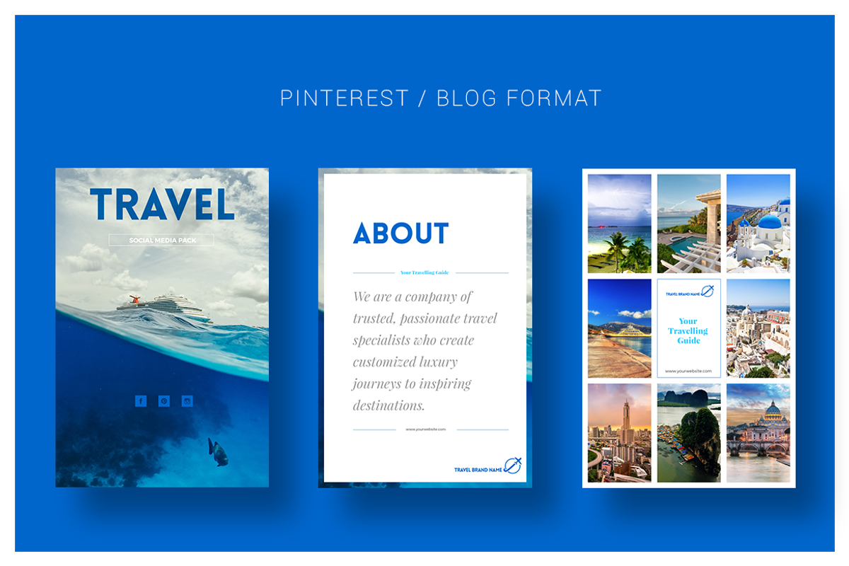 Travel Social Media Pack, a Social Media Template by Boris Cupac (Photo 9 of 14)
