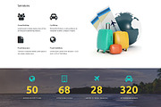 Your Travel  One Page Theme, a Landing Page Template by IceTemplates (Thumbnail 2 of 3)