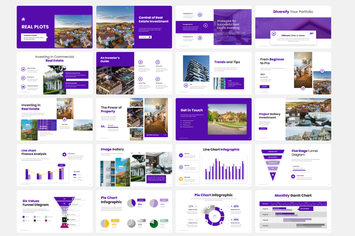 Real Estate Presentation Template preview 2